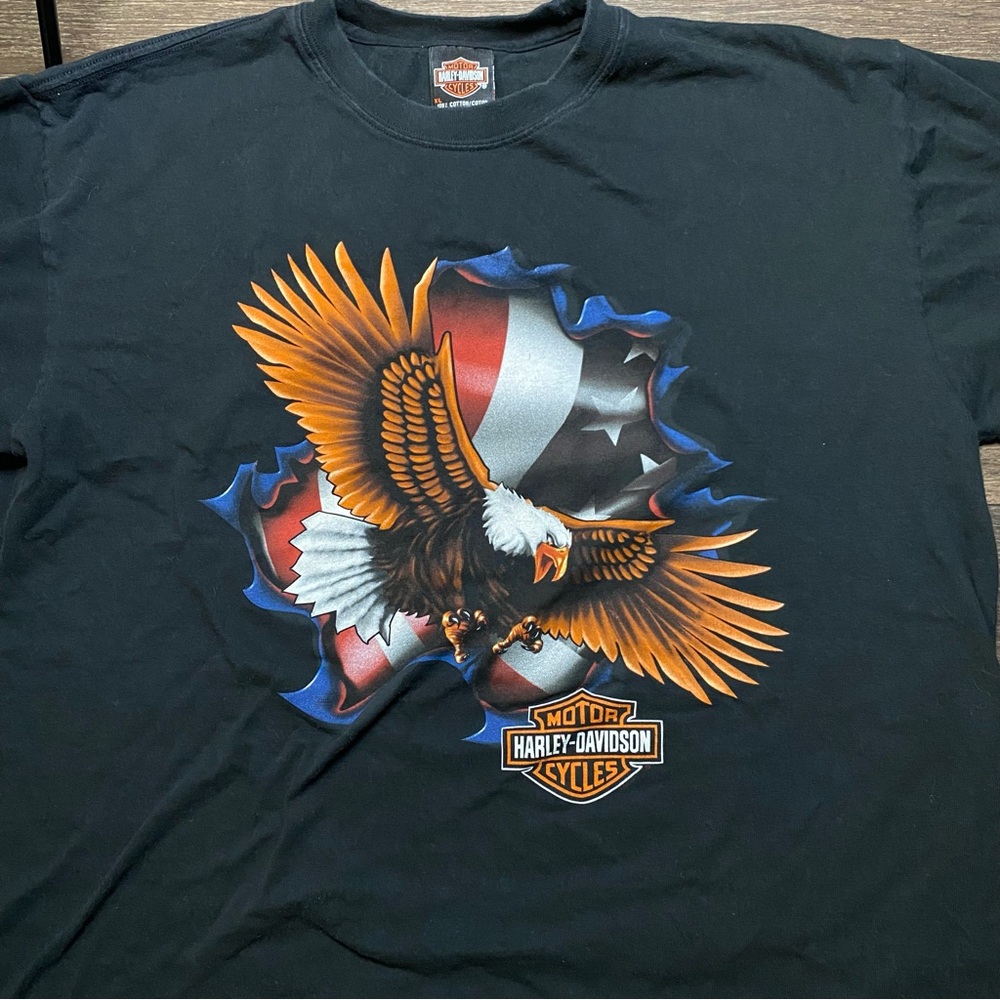 Harley Davidson Eagle America Graphic Tee